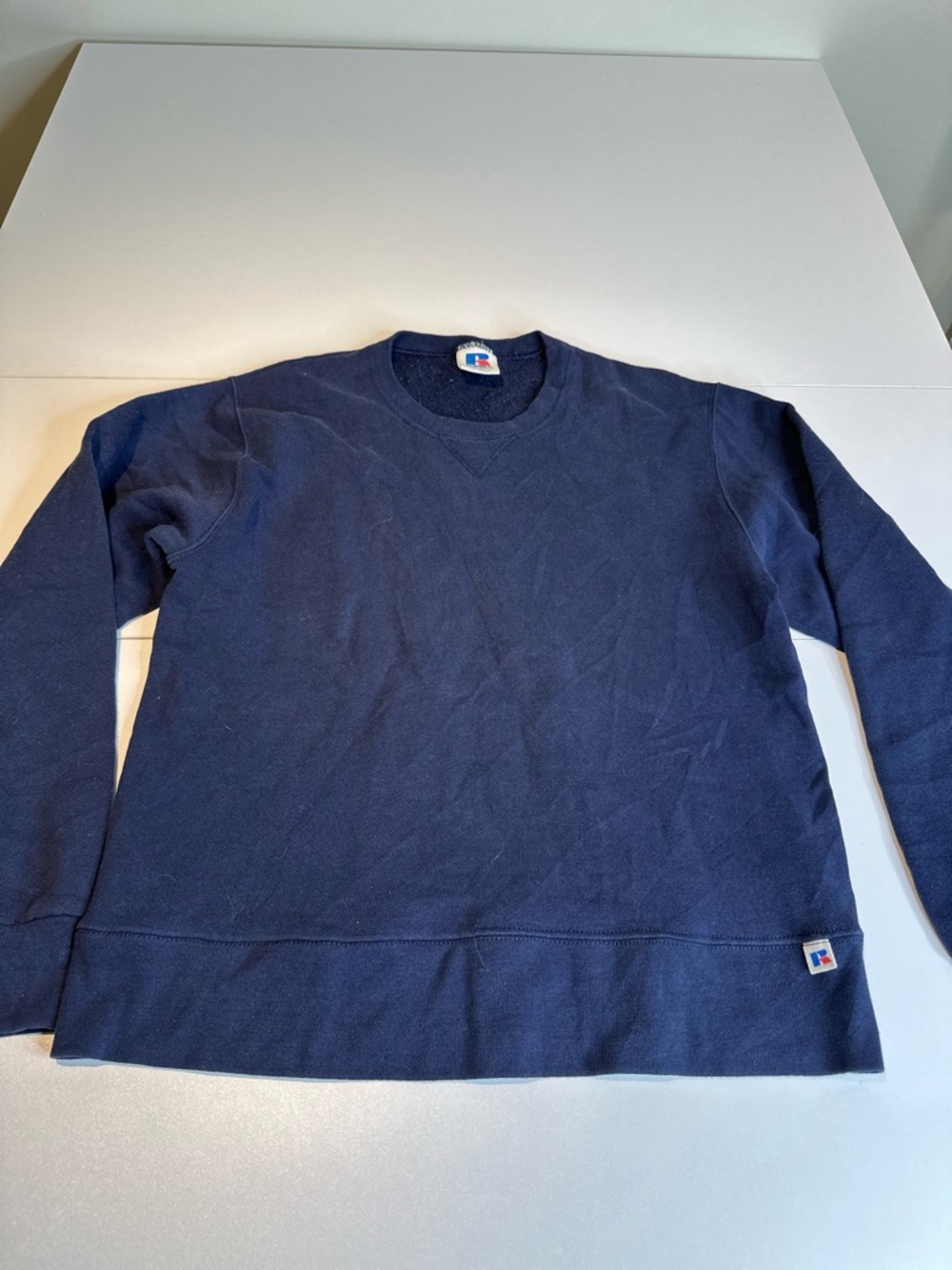 Russell Athletic Dark Navy Crewneck Sweatshirt